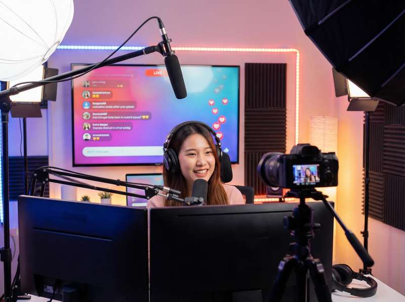 番茄视频直播互动